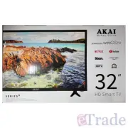 AKAI 32" LED WebOS Hub Smart TV WiFi Bluetooth Netflix Stan YouTube + Remote