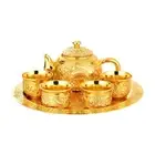 Chinese Kung Fu Tea Set Retro Tea Service Set for Gathering Travel Tea Party