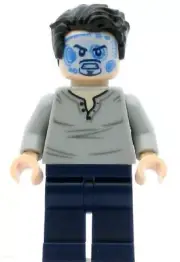 LEGO Super Heroes Minifigure Tony Stark - Open Neck Shirt (Genuine)
