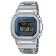 【CASIO 卡西歐】G-SHOCK 電波 藍牙 太陽能電力 耀眼湛藍 全金屬 經典系列 GMW-B5000D-2_43.2mm