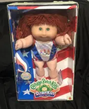 Cabbage Patch Kids OlympiKids Swimming Kacy Ardith Girl Olympics Team 1996
