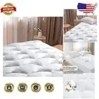 Comfortable King Mattress Protector with Waterproof Layer & Easy Care Features
