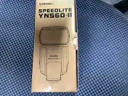 Yongnuo YN560-II Digital Speedlite Shoe Mount Flash in Case w Stand NOS