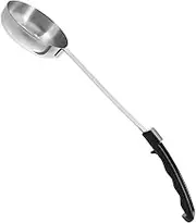 Zerodeko Serving Spoons Versatile Kitchen Sauce Ladle with Slotted Design for Portion Control for Sauces Soups and Pizza Toppings Capacity Easy to Clean
