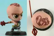 Chibi Dragon Monk