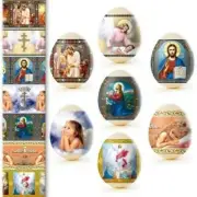 Heat Shrink Wrap - Sleeve Decoration Sticker Easter Egg Wraps Pysanka Icon's