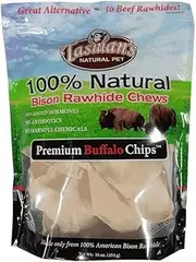 Tasman's Natural Pet All-Natural Buffalo Rawhide Chips - 1 Pound