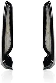 2Pcs Car LED Daytime Running Light Fog Lamp DRL Dynamic Turn Signal Light for Honda Civic Type R 2023 2024