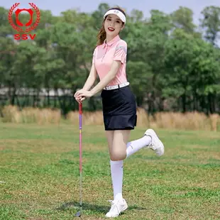 SSV高爾夫GOLF服裝套裝上衣短裙女運動短袖短裙緊身透氣吸汗夏季新款