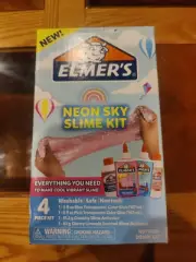 Elmers Neon Sky Slime Kit - Brand New