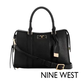 【NINE WEST】BRODIE純色托特包-黑色(137506)