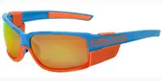 Salice 015 RW CIANO/RW ROSSO Men's Sunglasses Blue Size Standard