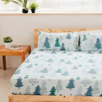 在飛比找蝦皮商城優惠-Moomin森林100%天絲床包枕套組任選 單/雙/加大 台