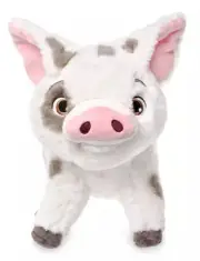 Disney Store Moana Pua Pig 9.5" Plush Standing Stuffed Animal Toy