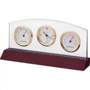 Bulova B2835 Weston Desktop Weather Center Clock