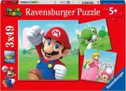 Ravensburger Super Mario - 3x 49 35 Piece Jigsaw Puzzle for Kids Age 5 Years Up
