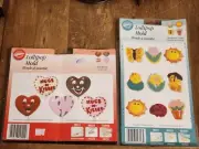 NEW 2002 Wilton 3D ❤️Valentine's & Springtime Treats Lollipop Molds