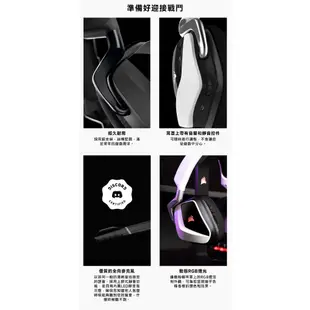 Corsair VOID RGB ELITE WIRELESS 電競無線耳機 海盜船