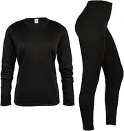 [Polar Extreme] WOMENS BRUSHED BASE LAYER 2 PC SET