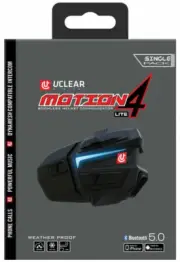 UCLEAR Motion 4 Lite Bluetooth Communicator System 180507 Mesh Helmet Intercom