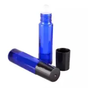 10 ml Cobalt Blue Glass Bottle with Glass Roller - Select Quantity