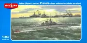 MikroMir Models 1/350 "ISKRA" SOVIET PRAVDA-CLASS SUBMARINE (Late Version)