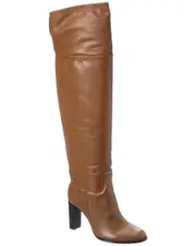 Alexandre Birman Lauren 90 Leather Over-The-Knee Boot