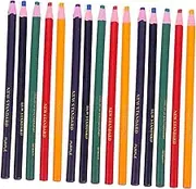 STOBOK 15pcs Crayons Crayons Colour Pen Craft Sketching Pencils Sketching Marking Pencil Wax Marker Handwriting Pens Fabric Markers Drawing Tools Drawing Marking Tool Wax