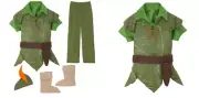 Size 4 Peter Pan Disney Costume NWT