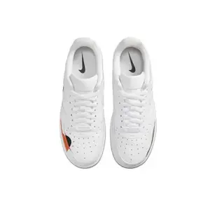 【NIKE 耐吉】Nike Air Force 1 Low 07 Cut Out White 鱷魚紋 簍空 休閒鞋 FB1906-100