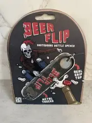 Beerflip Skateboard Bottle Opener - Bones Tech Deck 2023