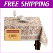Sophisticated 60" x 120" Cotton Tablecloth - Perfect for Weddings & Gatherings