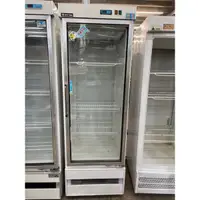在飛比找蝦皮購物優惠-單門透明冷藏冰箱110v 500公升 促銷中$8000 尺寸