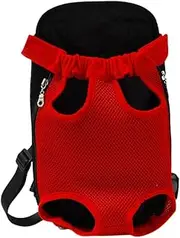 iplusmile Portable Pet Backpack Dog and Cat Chest Bag Neck Elastic Comfort-fit for Your Pet for Traveling Anywhere