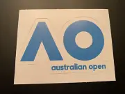 Australian Open Sticker AO Tennis Grand Slam Major Aussie 3.7" x 2.5"