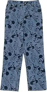 [Disney] Mickey Mouse Denim Jacket Overalls Shortalls Pants Infant to Big Kid