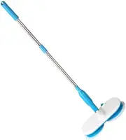 Electric Spin Mop Cordless Rechargeable Floor Cleaner � Dual Head, 6 Pads