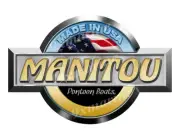 Manitou Sticker for Boat Restoration. 10 inch long each