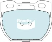 Bendix ULT4WD Disc Pad Set DB1306 ULT4WD