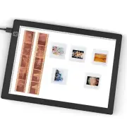 Slide Viewer Light Box 5600K 12”x8” Ultra-Thin Adjustable Brightness Backligh...