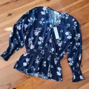 Girl's size 12 'DECJUBA' Gorgeous mila rouched top - BNWT Rrp $50