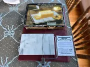 PRODYNE 5 1/2"x8 3/4" Natural Carrera Marble & S/Steel Cheese Slicer & Server