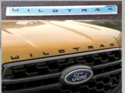 FORD RANGER EVEREST NEXT-GEN "WILDTRAK" GENUINE EMBLEM RAISED LETTERS ON BONNET
