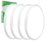 4PK 15.8 Inch LED Flush Mount Ceiling Light, 32W, 3480LM, 15.8" White