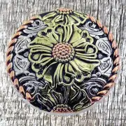 Llano Floral 1 Inch Concho CON423-V
