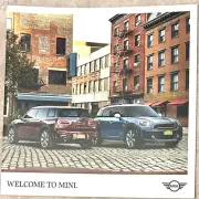 ORIGINAL FACTORY 2017 MINI AUTOMOBILES MODELS BROCHURE - 32 PAGES RARE FIND
