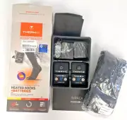 $350 Therm-IC Powersock Set Heat UNI+S-Pack 700 Merino Wool Socks NWT SZ S/M/L