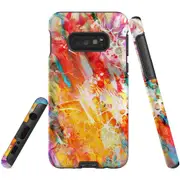 For Samsung Galaxy S10e Case Tough Protective Cover Flowing Colors