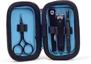 Big Moustache Manicure Kit for Nail Clippers/Tweezers/Nail Files/Scissors/Pouch