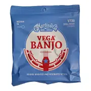 Martin Vega Banjo Medium Gauge 5-String Set